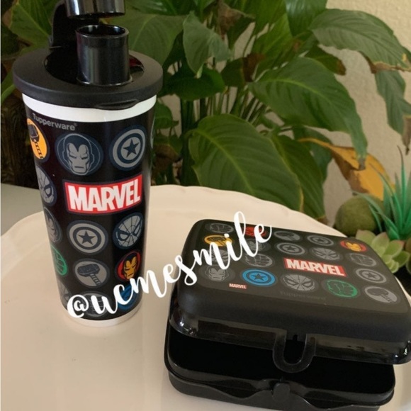 Tupperware Marvel Hero’s Lunch Set - Picture 2 of 7